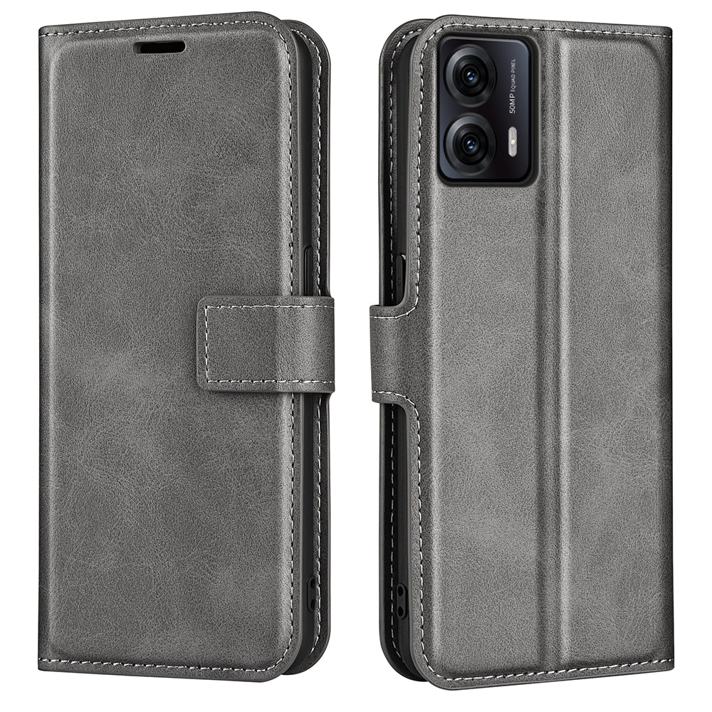 For Motorola Moto G53 5G Calf Texture PU Leather Wallet Case Square Clasp Drop-proof Phone Stand Cover For Motorola Moto G53 5G Calf Texture PU Leather Wallet Case Square Clasp Drop-proof Phone Stand Cover